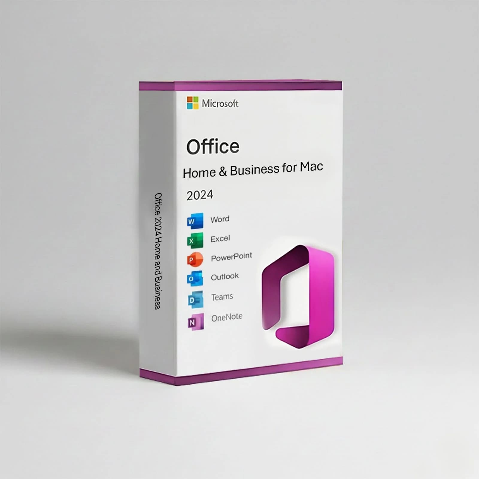 Microsoft Office 2024 Famille et Petite Entreprise – Clé de téléchargement (Licence numérique, 1 Mac)
