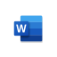 MS office word app icon