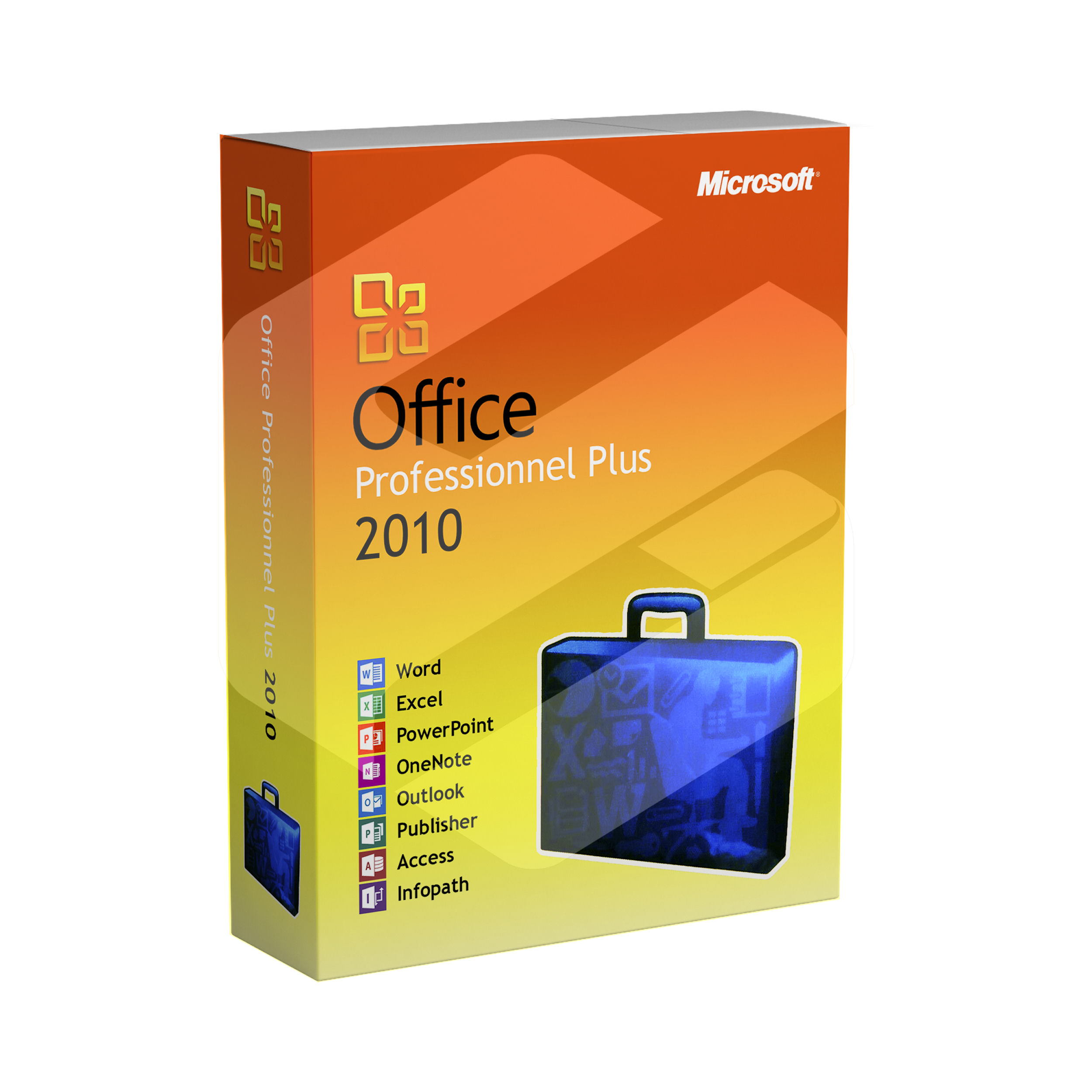 Microsoft Office 2010 Professionnel Plus